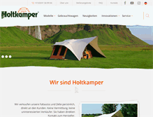 Tablet Screenshot of holtkamper.de